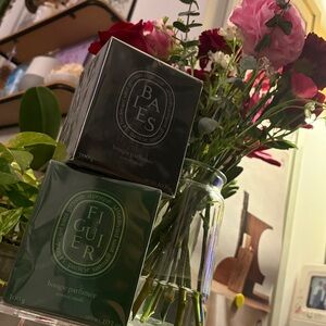 Diptyque Set of TWO candles includes FIGUIER and BAIES Candle each MEDIUM 300g